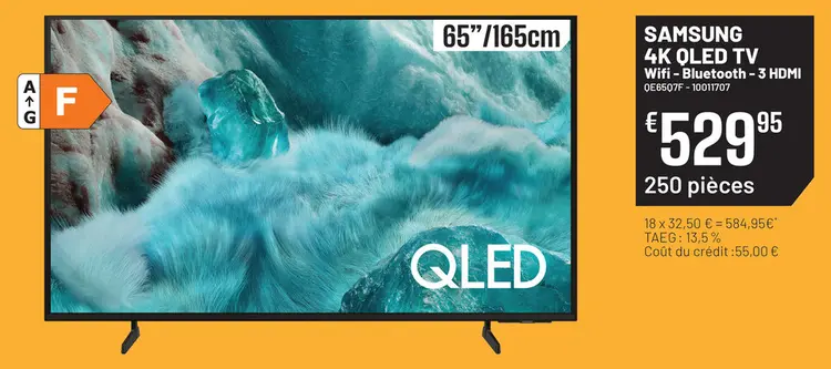 Offre: 4k QLED TV