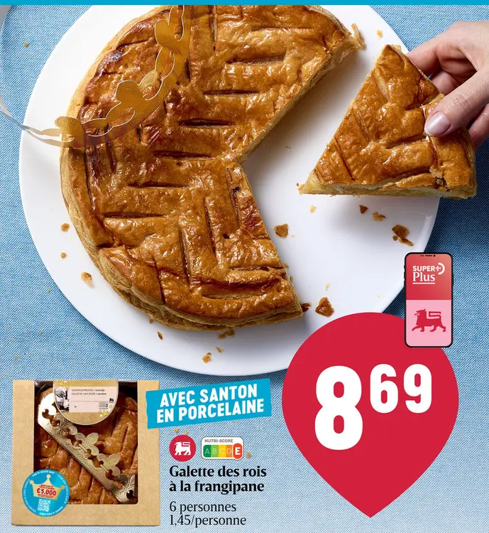 Offre: Galette des rois à la frangipane