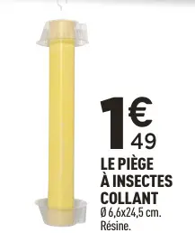 Offre: LE PIÈGE À INSECTES COLLANT