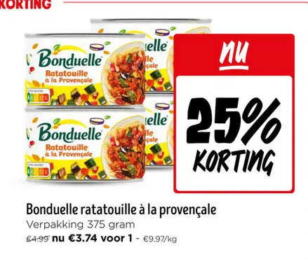 Promotie: Ratatouille à la provençale