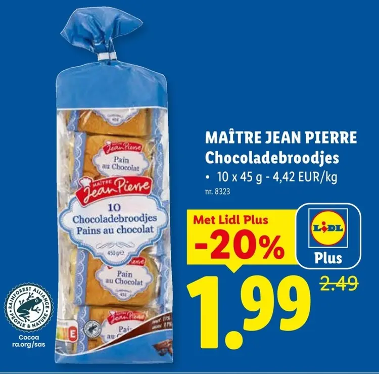 Promotie: Chocoladebroodjes