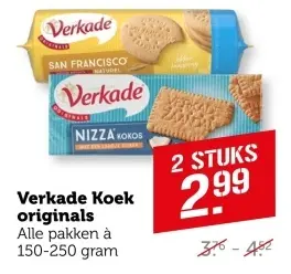 Aanbieding: Verkade Koek originals