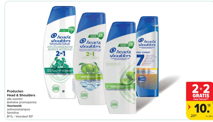 Promotie: Head & Shoulders alle soorten