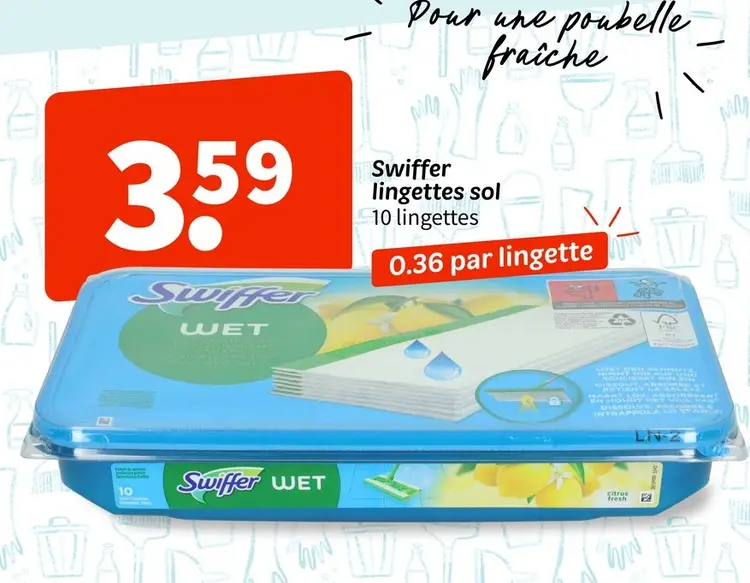 Offre: Lingettes sol