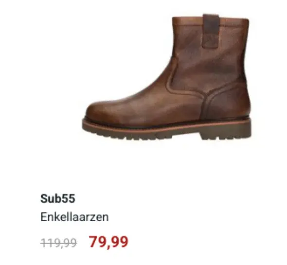 Aanbieding: Enkellaarzen