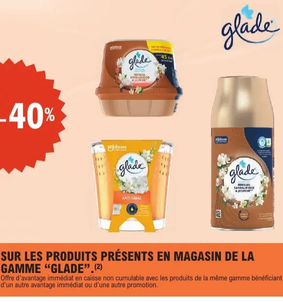 Offre: Glade Air Fresheners