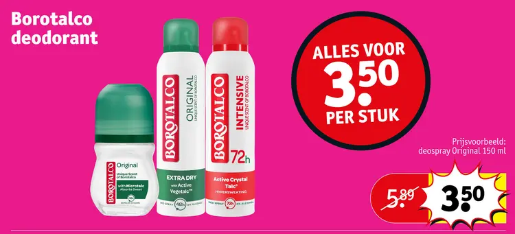 Aanbieding: Deodorant