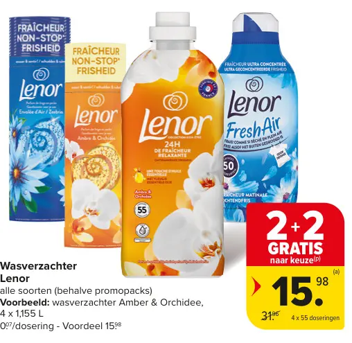 Promotie: Wasverzachter