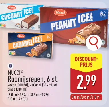 Promotie: Roomijsrepen