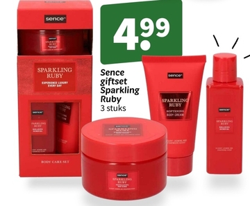 Aanbieding: Sence giftset Sparkling Ruby