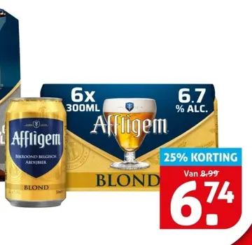 Aanbieding: Affligem Blond