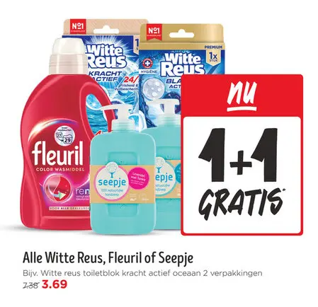 Aanbieding: Witte Reus, Fleuril of Seepje
