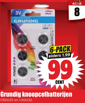 Aanbieding: Knoopcelbatterijen