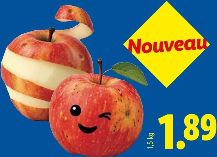 Offre: Pommes grêlées