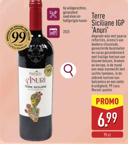Promotie: Terre Siciliane IGP 'Anuri'