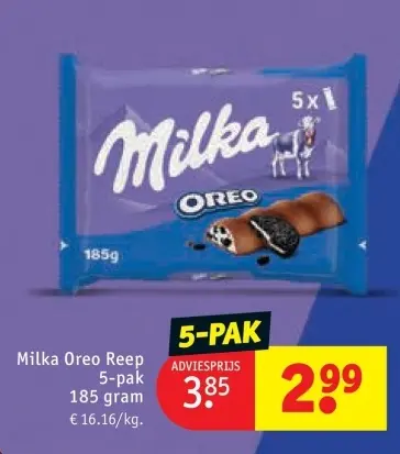 Promotie: Milka Oreo Reep