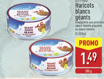 Offre: Haricots blancs géants