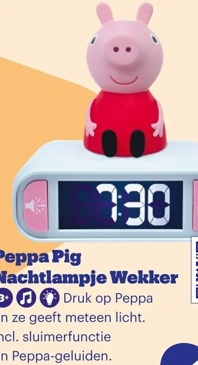 Promotie: Nachtlampje Wekker