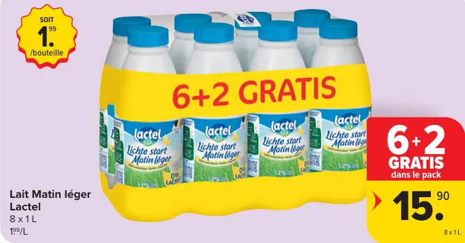 Offre: Lait Matin léger