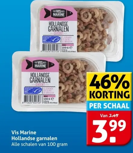 Aanbieding: Hollandse garnalen