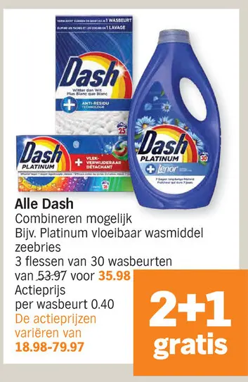 Promotie: Dash