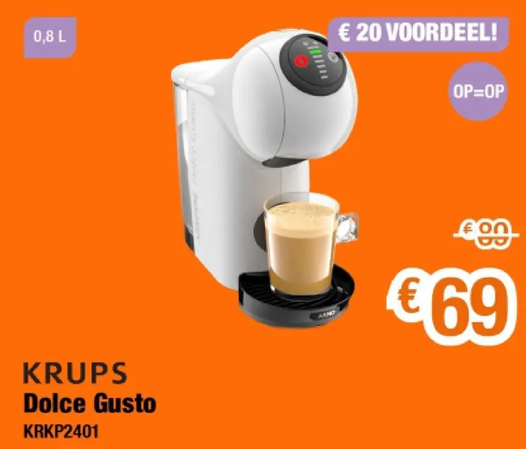 Promotie: Dolce Gusto
