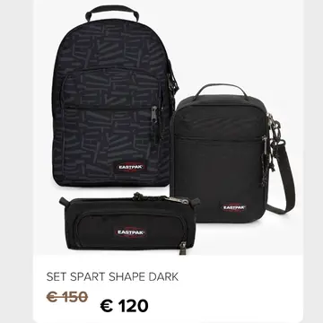 Aanbieding: Set spart shape dark