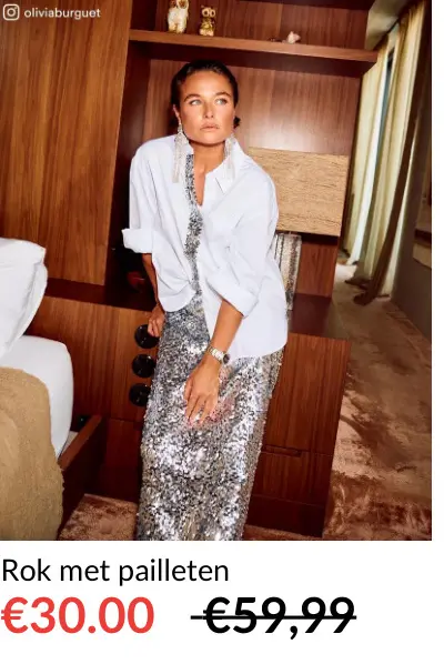 Promotie: Rok met pailletten