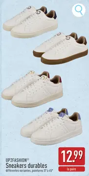 Offre: Sneakers durables