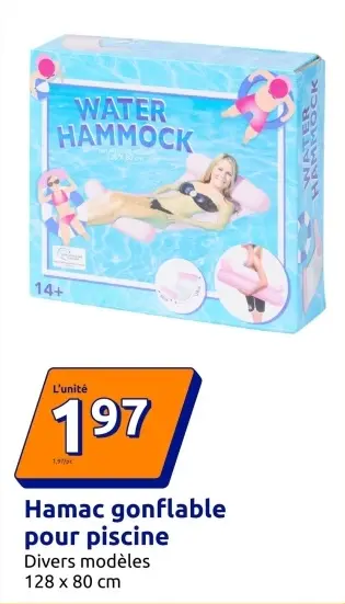 Offre: Hamac gonflable pour piscine