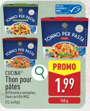 Offre: Thon pour pâtes