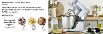 Aanbieding: Keukenrobot Chef XL KVL4100S