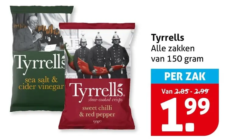 Aanbieding: Tyrrells crisps