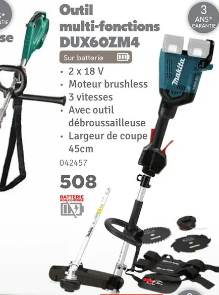 Offre: Outil multi-fonctions DUX60ZM4