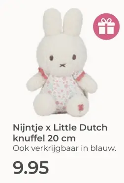 Aanbieding: Nijntje x Little Dutch knuffel