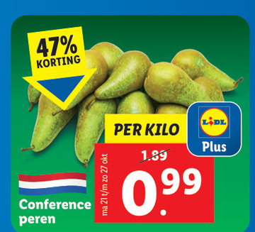 Aanbieding: Conference peren