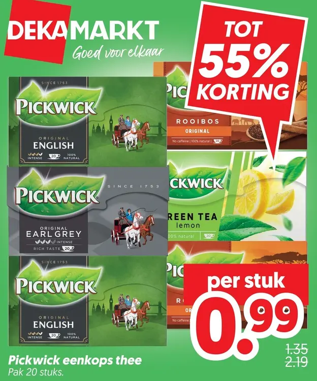 Aanbieding: Eenkops thee