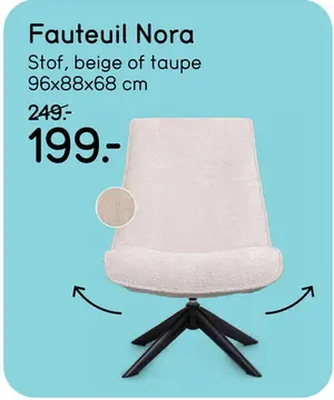 Aanbieding: Fauteuil Nora