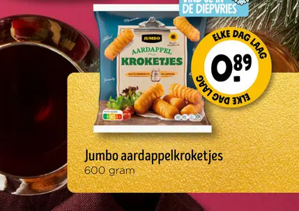 Promotie: aardappelkroketjes