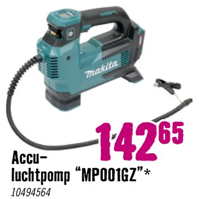 Aanbieding: Acculuchtpomp XGT MP001GZ 40V (zonder accu)