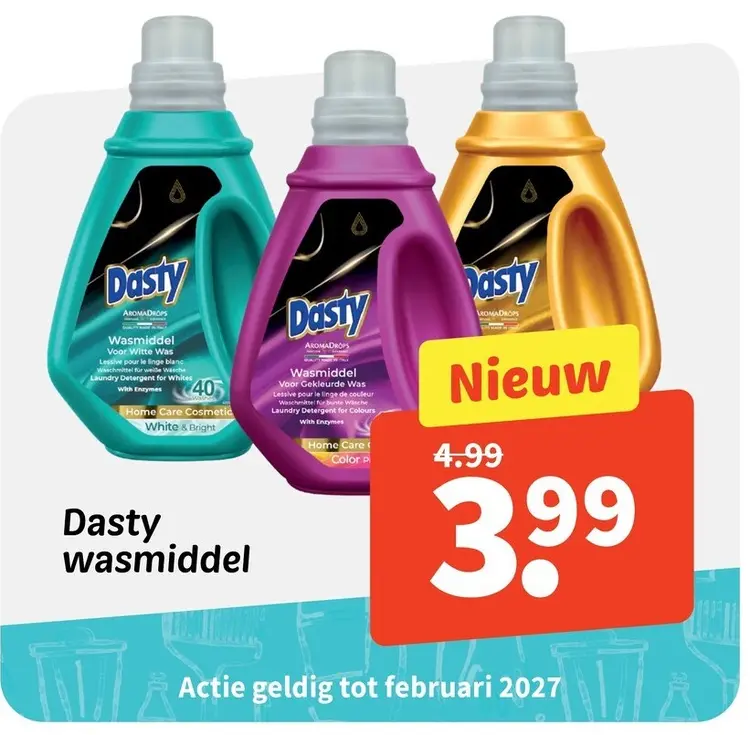 Promotie: Wasmiddel
