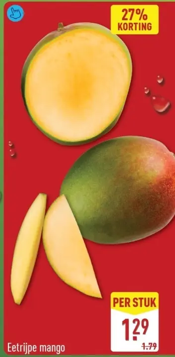 Aanbieding: Eetrijpe mango