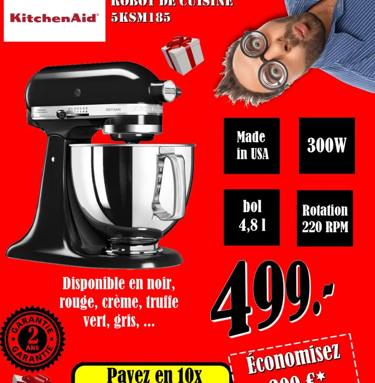 Offre: Robot de cuisine 5ksm185