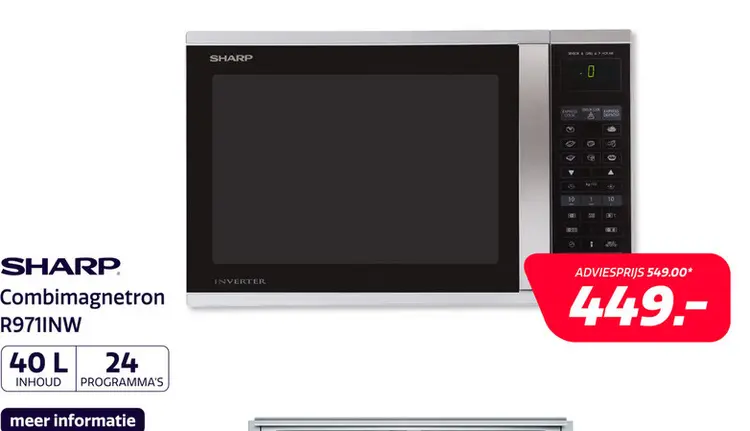 Aanbieding: Sharp R971INW
