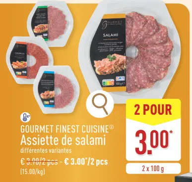 Offre: Assiette de salami