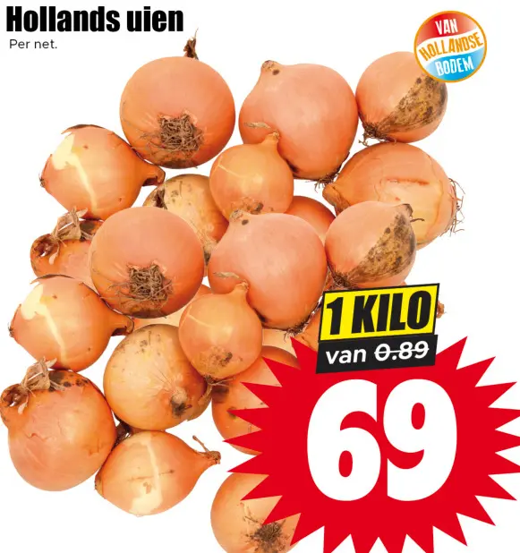 Aanbieding: Hollandse uien