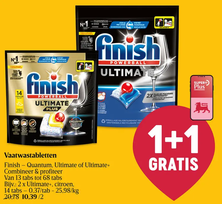 Promotie: Vaatwastabletten