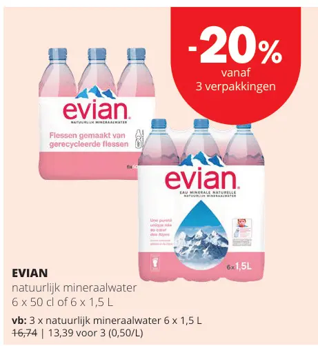 Promotie: Natuurlijk mineraalwater