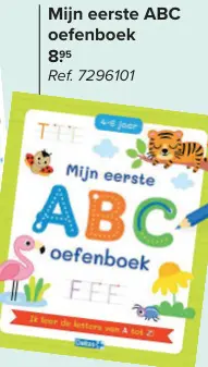 Promotie: Mijn eerste ABC oefenboek