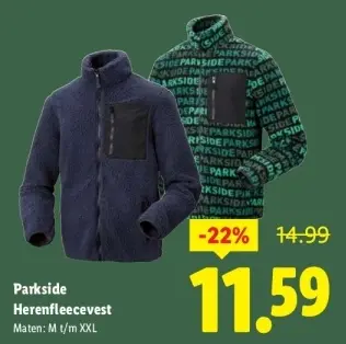 Aanbieding: Herenfleecevest